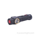 Faro ricaricabile a LED T6 COB ricaricabile